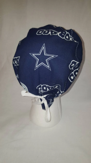 Dallas Cowboys Scrub Cap, Surgical Hat, Skull Cap, Doo Rag, Scrubs, Nursing  Cap